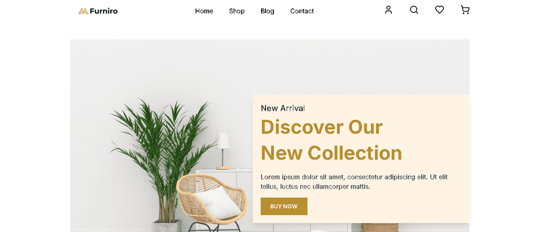 Screenshot of Full-featured E-commerce Store